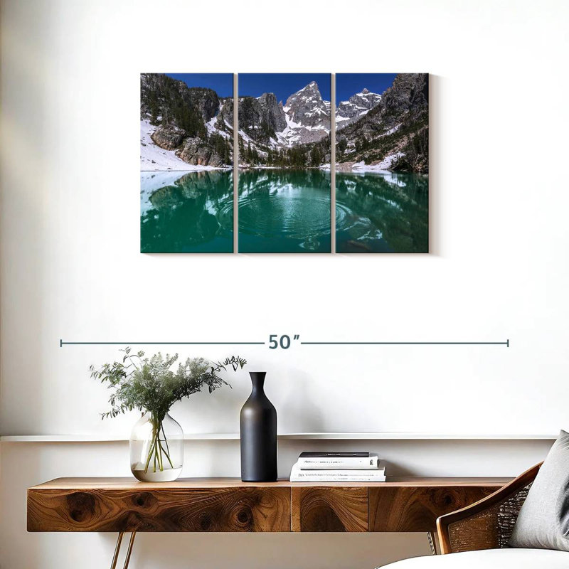 Alvord Delta Lake Grand Teton, H 20 po x l 33 po