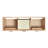 Thornaby 66'' Solid Wood Double Bathroom Vanity with 1.5'' Carrara Marble Top-122439001-119156829