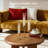 Gold Hurricane Taper Candle Holders: Glasseam 3Pcs Brass Candlestick Holders with Ribbed Glass Cylinder