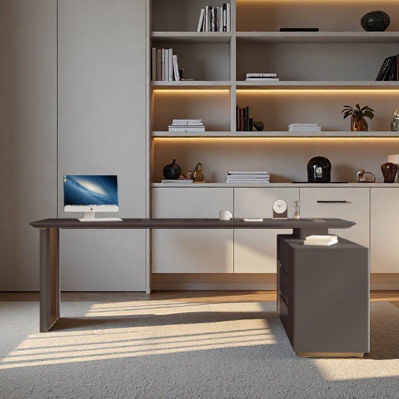 Bureau simple avec tiroir pour ordinateur, H 29,53 po x l 78,74 po x P 47,24 po