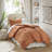 Gigi Sage Green Clipped Jacquard Tufted 3-Piece Full/Queen Comforter Set-111192730-111192726