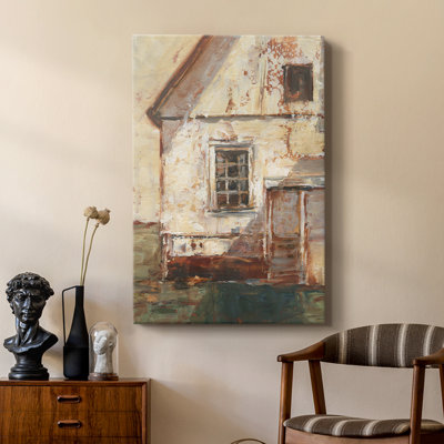 Sunlit Barn II -Custom Wrapped Gallery Cavas