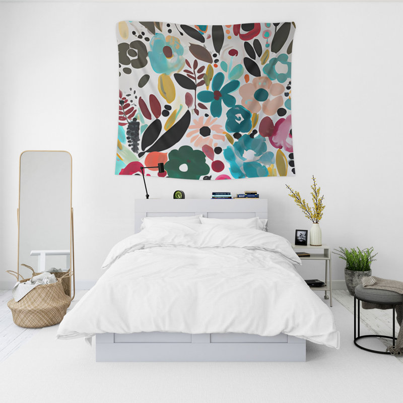 Tapisserie murale, H 80 po x l 68 po