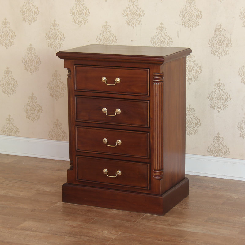 Lloyd Solid Wood 62cm W 4 - Drawer Chest of Drawers