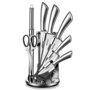 Elevate Your Culinary Art with the High-End 16-Piece Knife Block