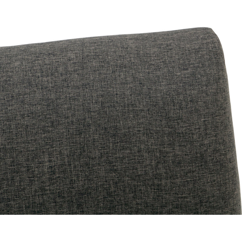 Fauteuil l 25 po, Tissu performance natté gris Jitterbug