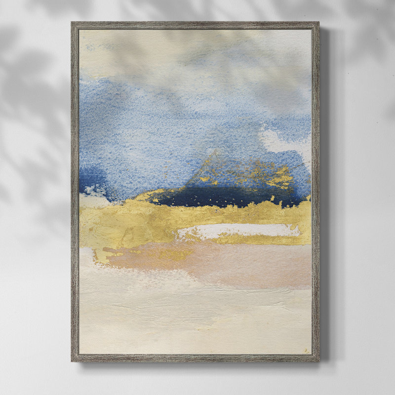 Pampa II Framed Print - Solid Wood, 11" H x 9" W
