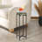 Glass Top End Table