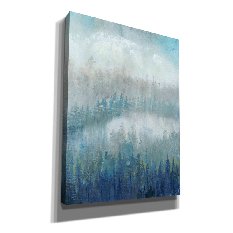 «Above The Mist II» par Tim O'toole, art mural sur toile, H 54 po x l 40 po x P 1,5 po