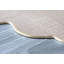 Tapis noir / beige en polyester tissé à la machine Novelty Strout-475997675