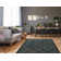 Tapis bleu / gris Alyster