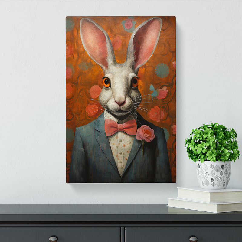 Rabbit Modern - No Frame Print