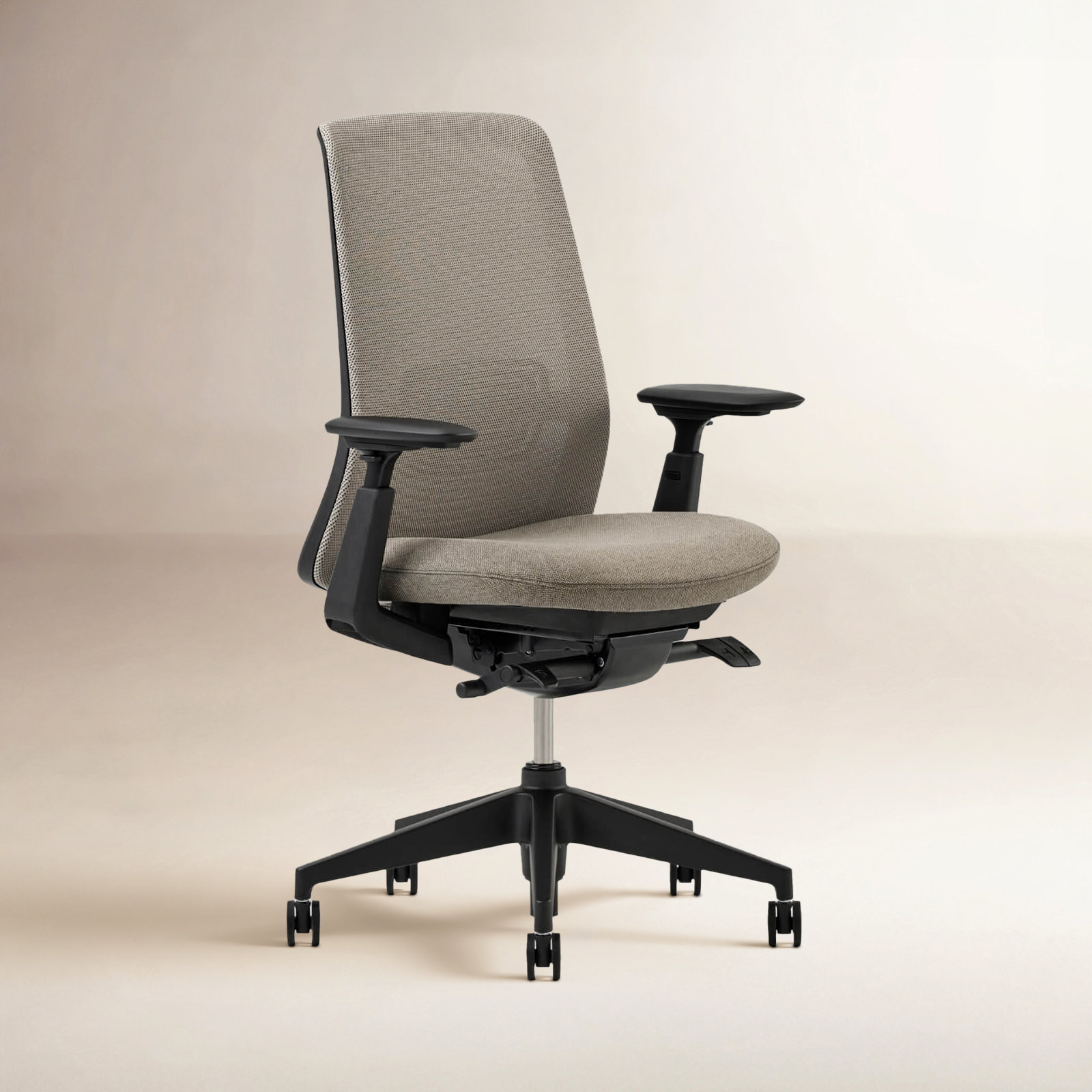 Soji Gaming Chair with Lumbar Support, Clay