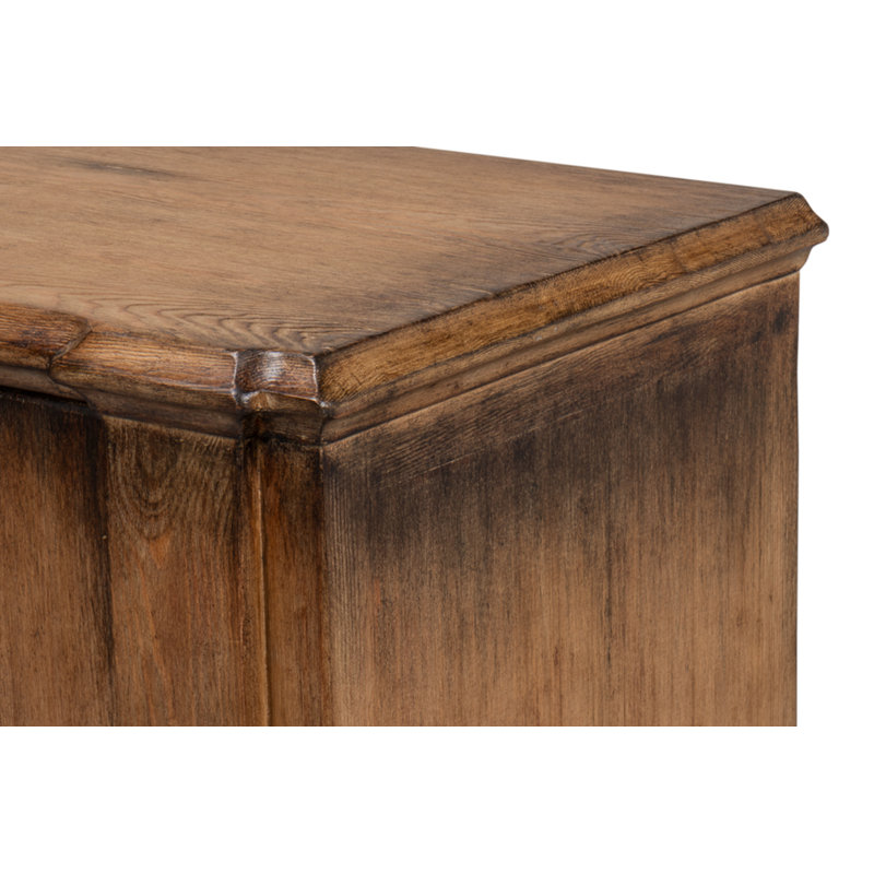 Villefranche Solid Wood Sideboard, Brown