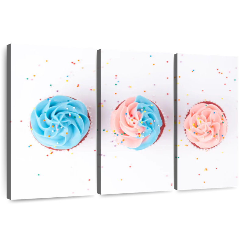 Yarlin Delicious Cupcakes, 42" H x 65" W