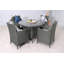 Nevada 4 Seater KD Round Dining Set-562527631