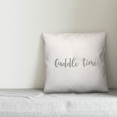  Cuddle Time Throw Pillow