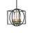 Nevels 4-Light Dimmable Geometric Chandelier-983693472-951024912-983693473