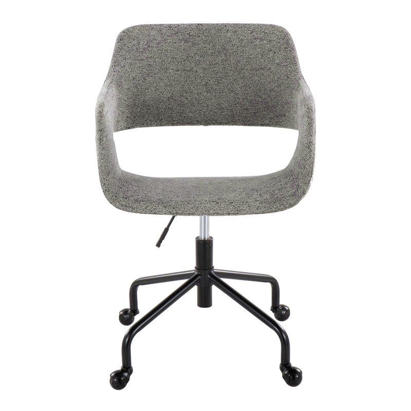 Chaise de bureau Margarit, Gris