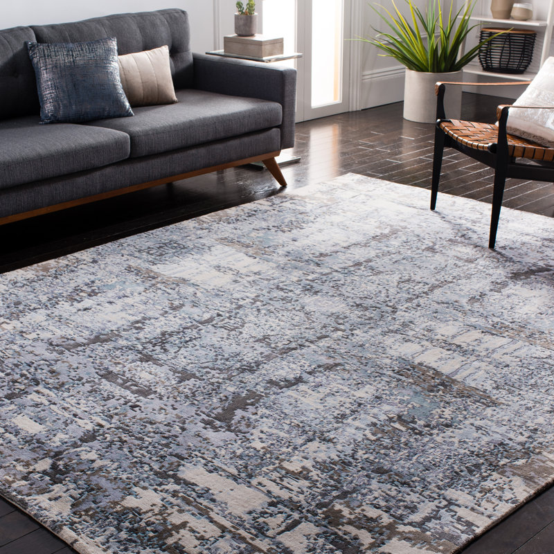 Tapis en laine noué à la main Centennial, Rectangle 8 pi x 10 pi