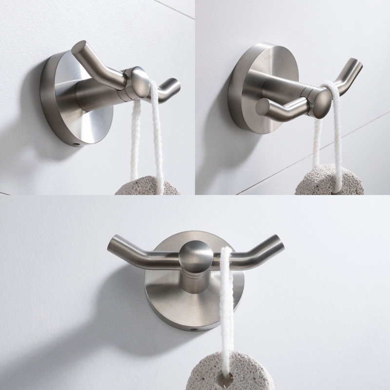 Elie 4 - Piece Bathroom Hardware Set, Brushed Nickel