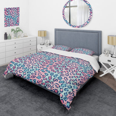 Ensemble de housse de couette animaux - couleurs de microfibre