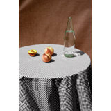 Cotton Checkered Tablecloth - Red