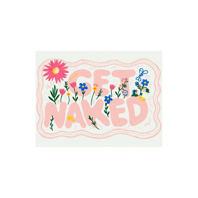 Tapis pour salle de bain Sweet Pink