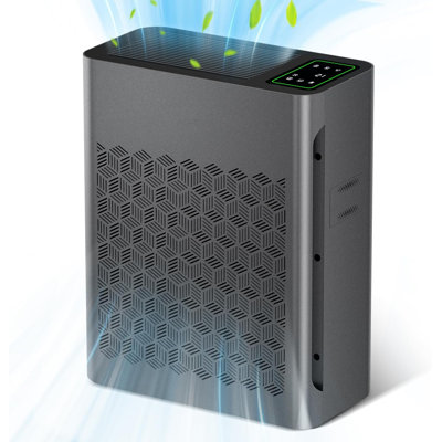 Purificateur d'air HEPA avec affichage des MP 2,5 et mode automatique, jusqu'à 2000 pieds carrés Pi.