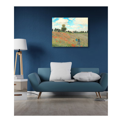 Coquelicots à Argenteui par Claude Monet - reproduction d'art
