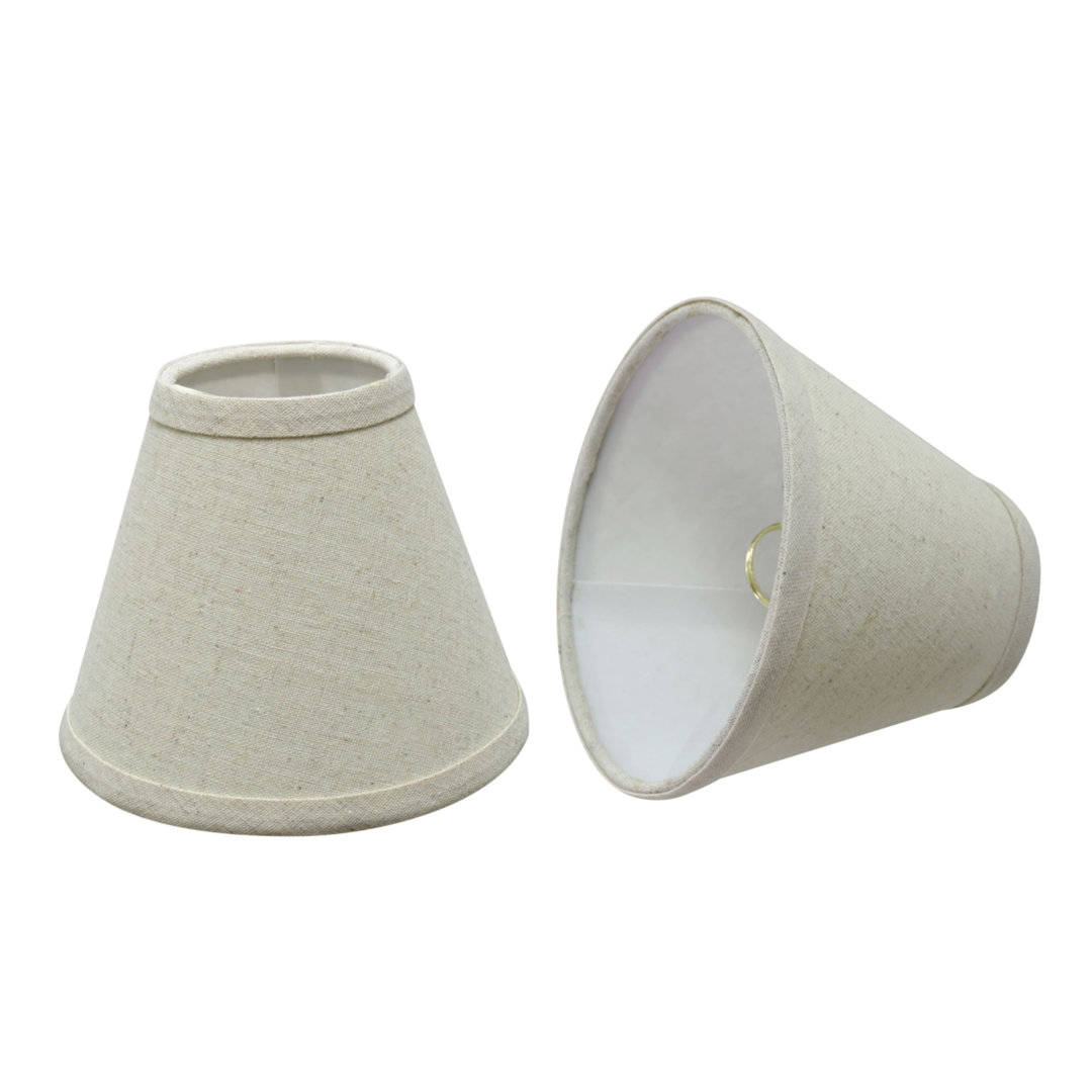 5'' H Linen Empire Lamp Shade (Set of 2) Aspen Creative Corporation