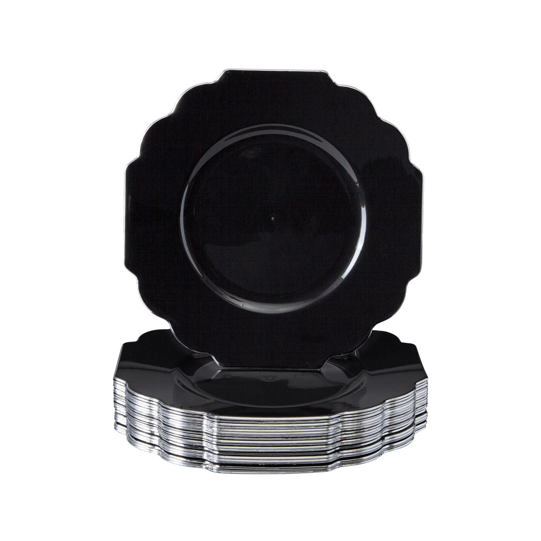 Krishna Disposable Dinner Plate (Set of 20) Winston Porter