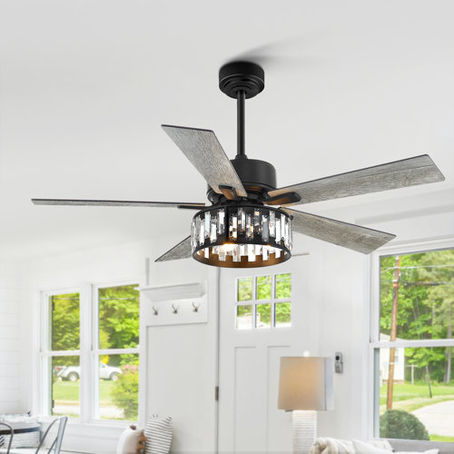 Mercer41 Jasenya 52'' Ceiling Fan with Light Kit | Wayfair