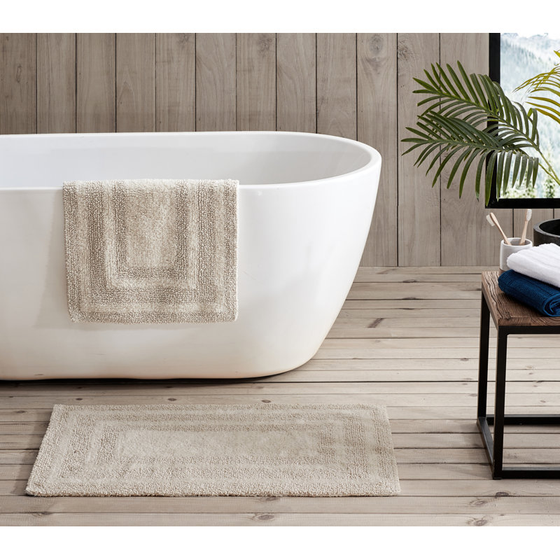 Ensemble de tapis de bain en coton 2 pièces Eddie Bauer Logan, Beige