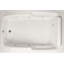 Baignoire de tourbillon à chute 66" x 48" duo Designer-88750417-9227973