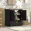 Meuble-lavabo 30 po avec lavabo en céramique-778440125