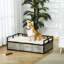 Canapé pour chien avec tiroir de rangement et coussin lavable Stonge