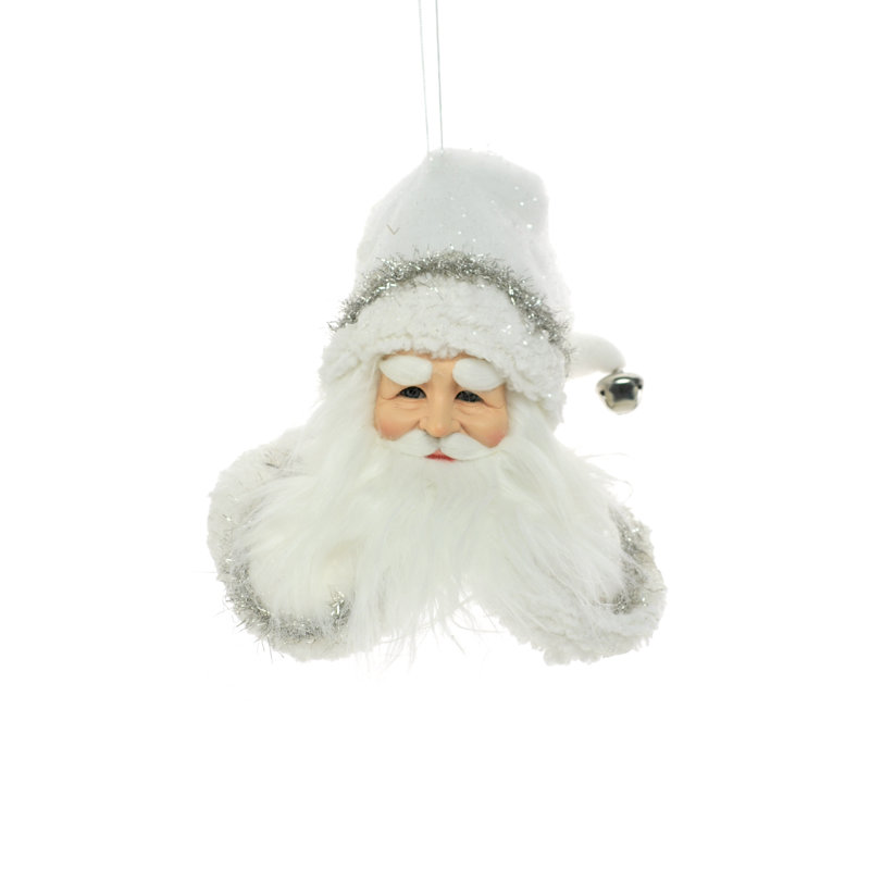 Ornement tête de père noël