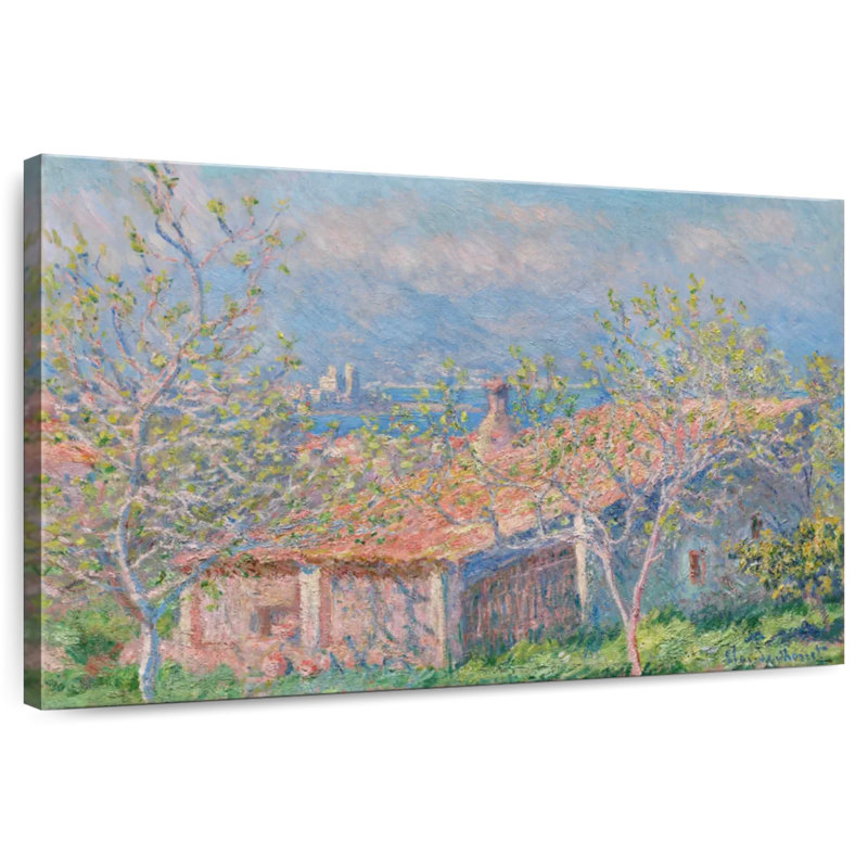 Maison de jardinier Lilie à Antibes, 1888, H 20 po x l 30 po