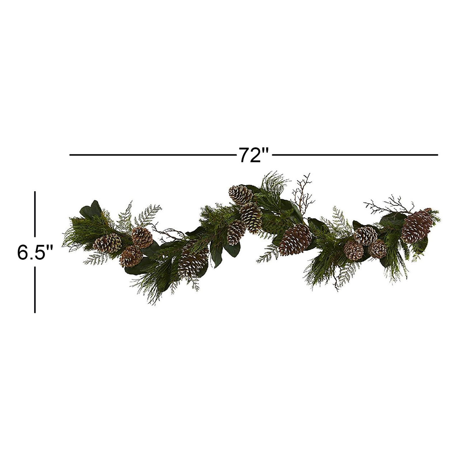 72'' in. Faux Garland