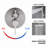 Wall Mounted Shower Only Faucet-88248116