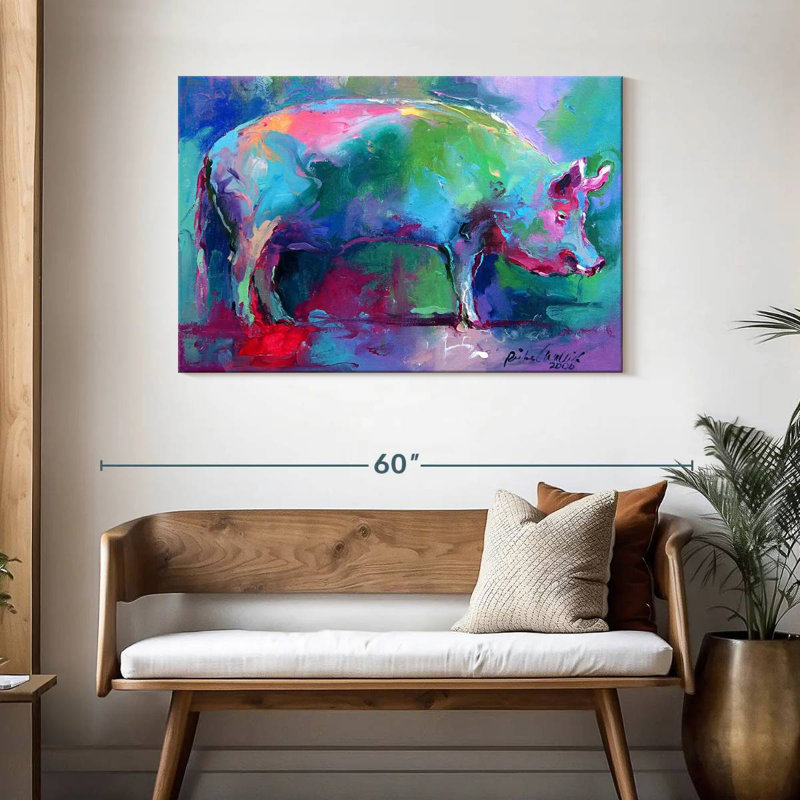 Brampt Pig II, 30" H x 45" W