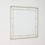 Claus Square Iron Beveled Mirror