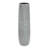Ceramic Slim Engraved Patterned Decorative Gray Vase-1715490802