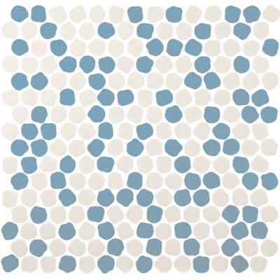 Mosaïque en porcelaine Bonbon Pennyround Italian