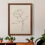 Floral Contour Study II - Peinture sur toile encadrée-1761544088-1761544089