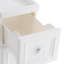 Armoire de rangement étroite à 3 niveaux pour salle de bain