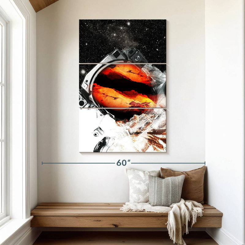 Oberle Mars Odyssey, 50" H x 32" W