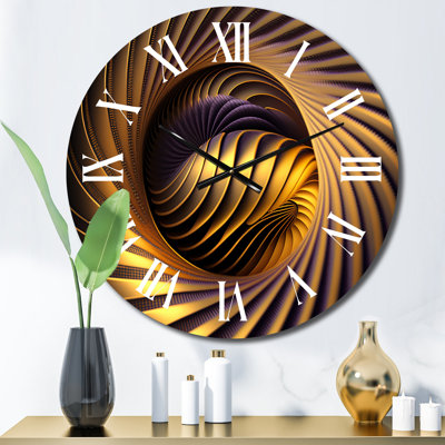 Metal Wall Clock