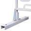 Écran d'intimité en métal l 76 po H48 po, blanc - pour le jardin, le patio, l'ambiance extérieure, balcon de clôture 76 po x 48 po, utilisation sur la pelouse-124316583-124316580